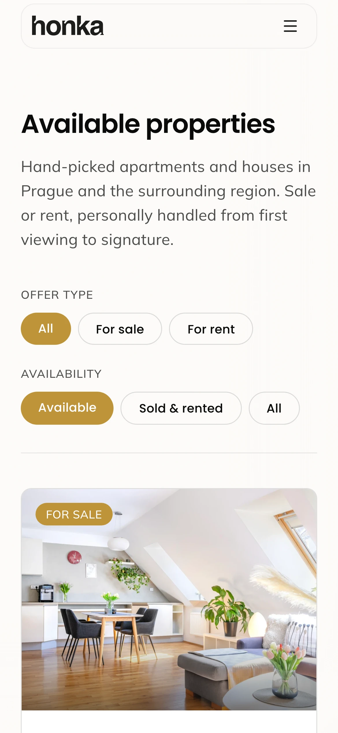 Available properties on a phone