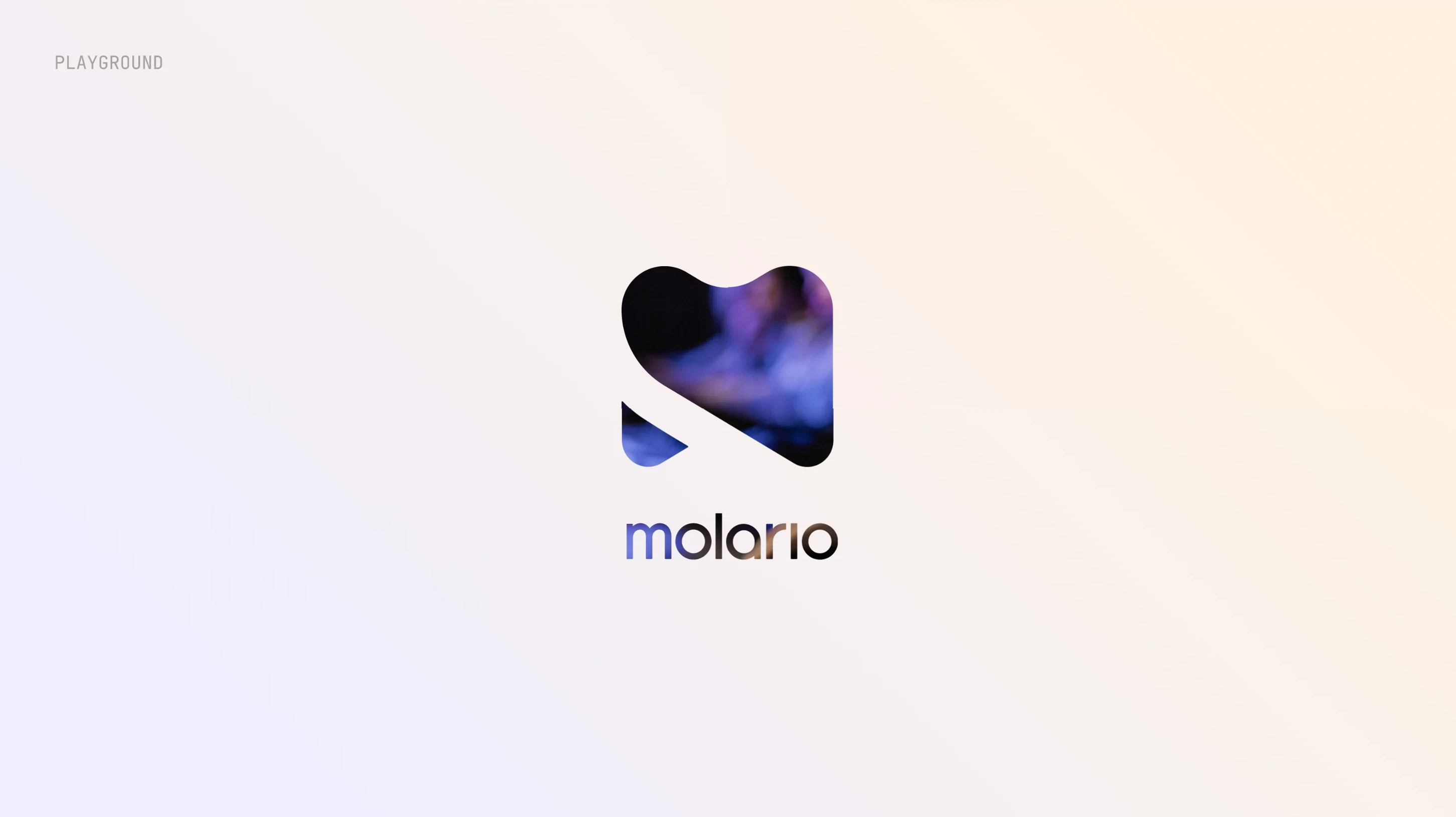 The mark and wordmark filled with a photograph